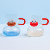 Happy Face Mug 580ml Glass